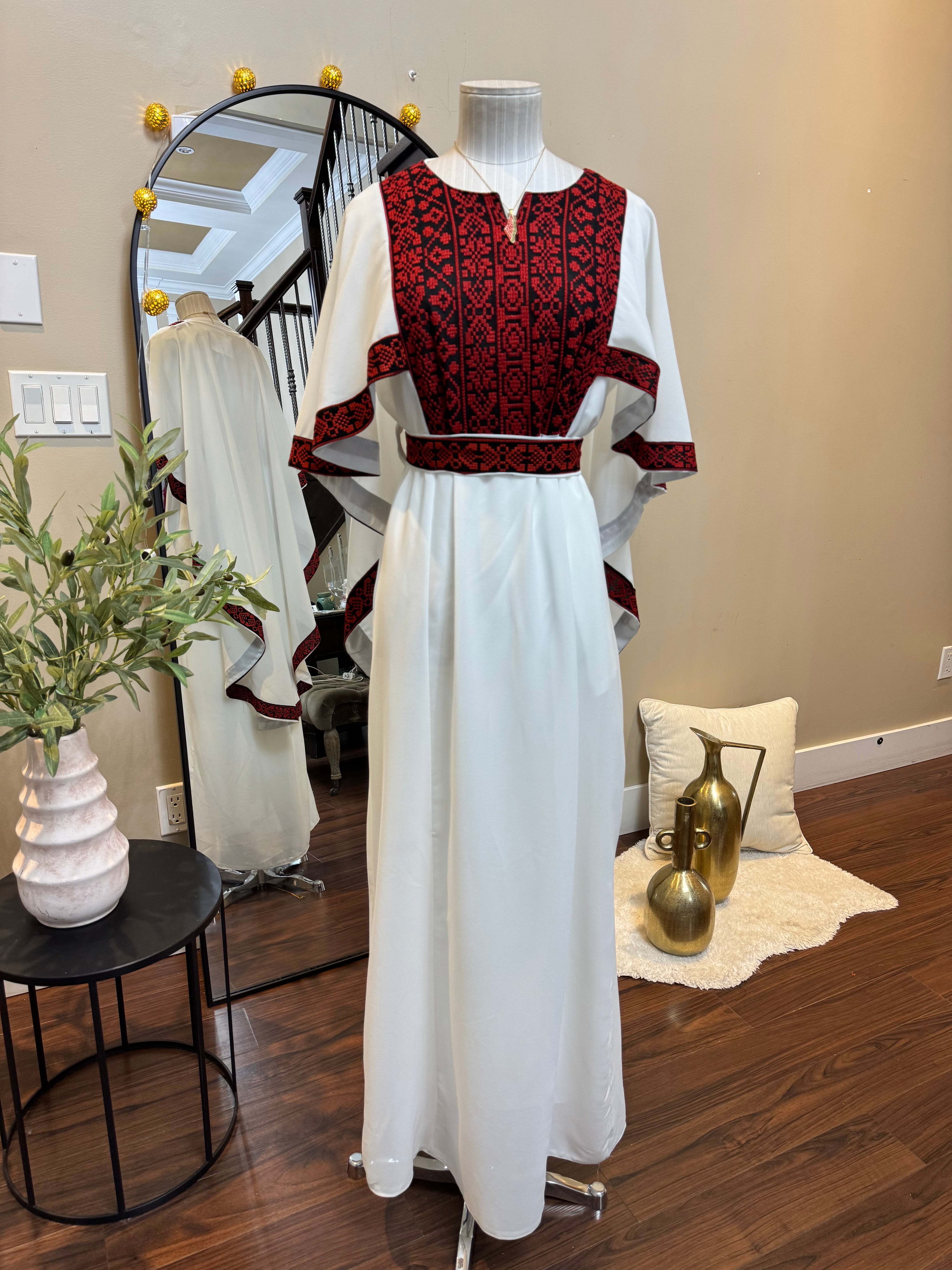 Butterfly Embroidery Dress