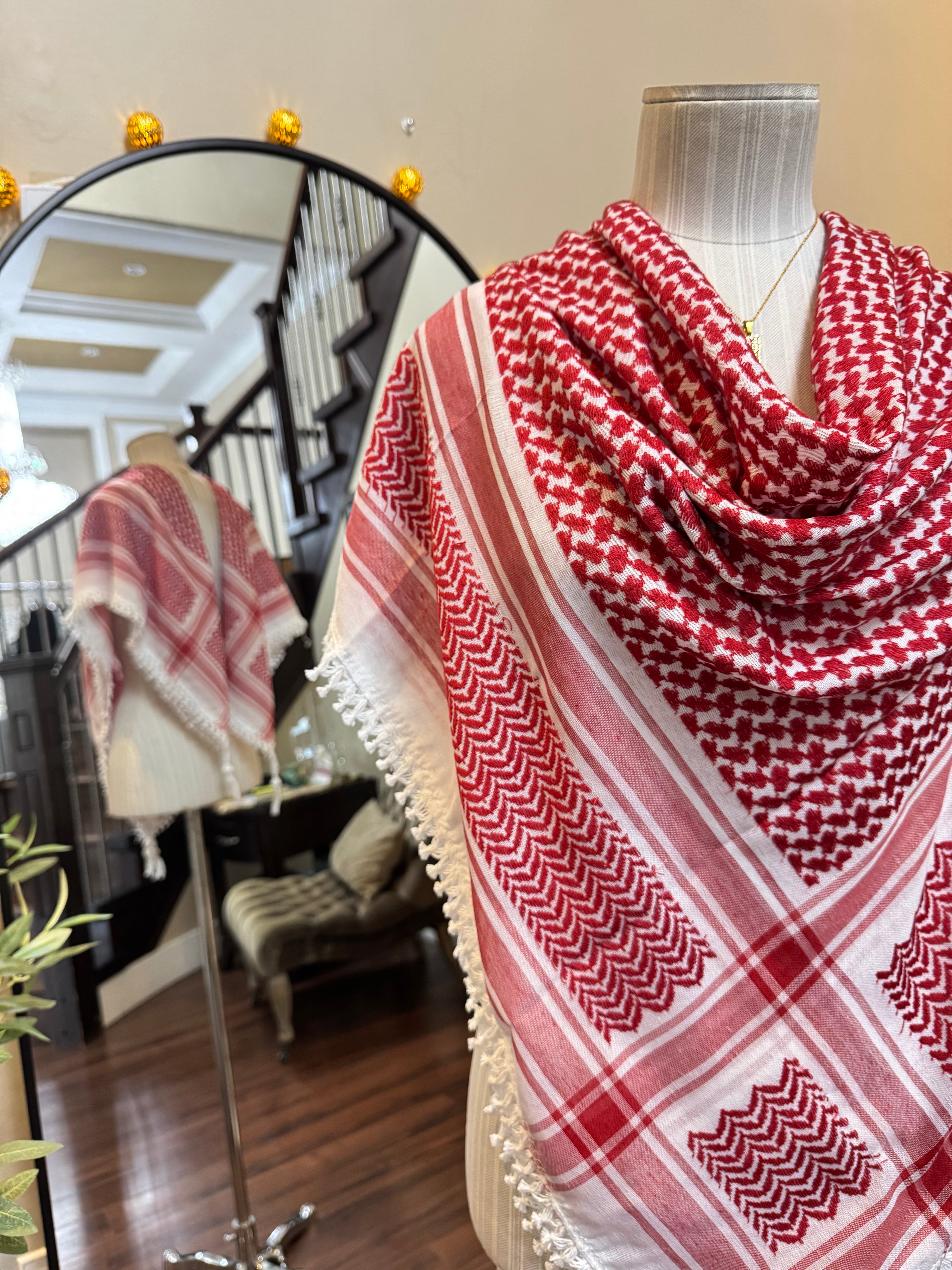 Traditional Shmagh (Red)