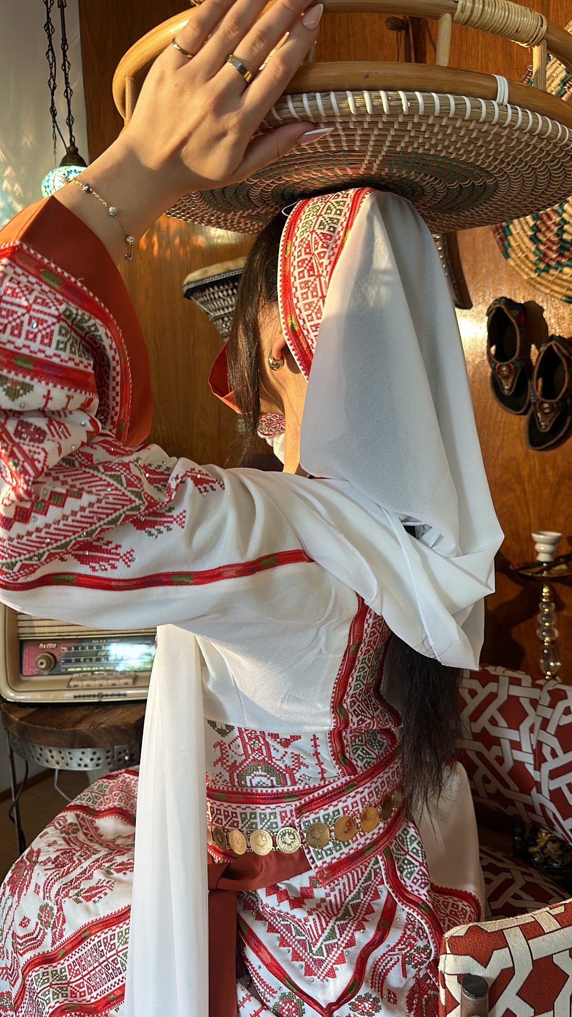 Henna Embroidered Thobe