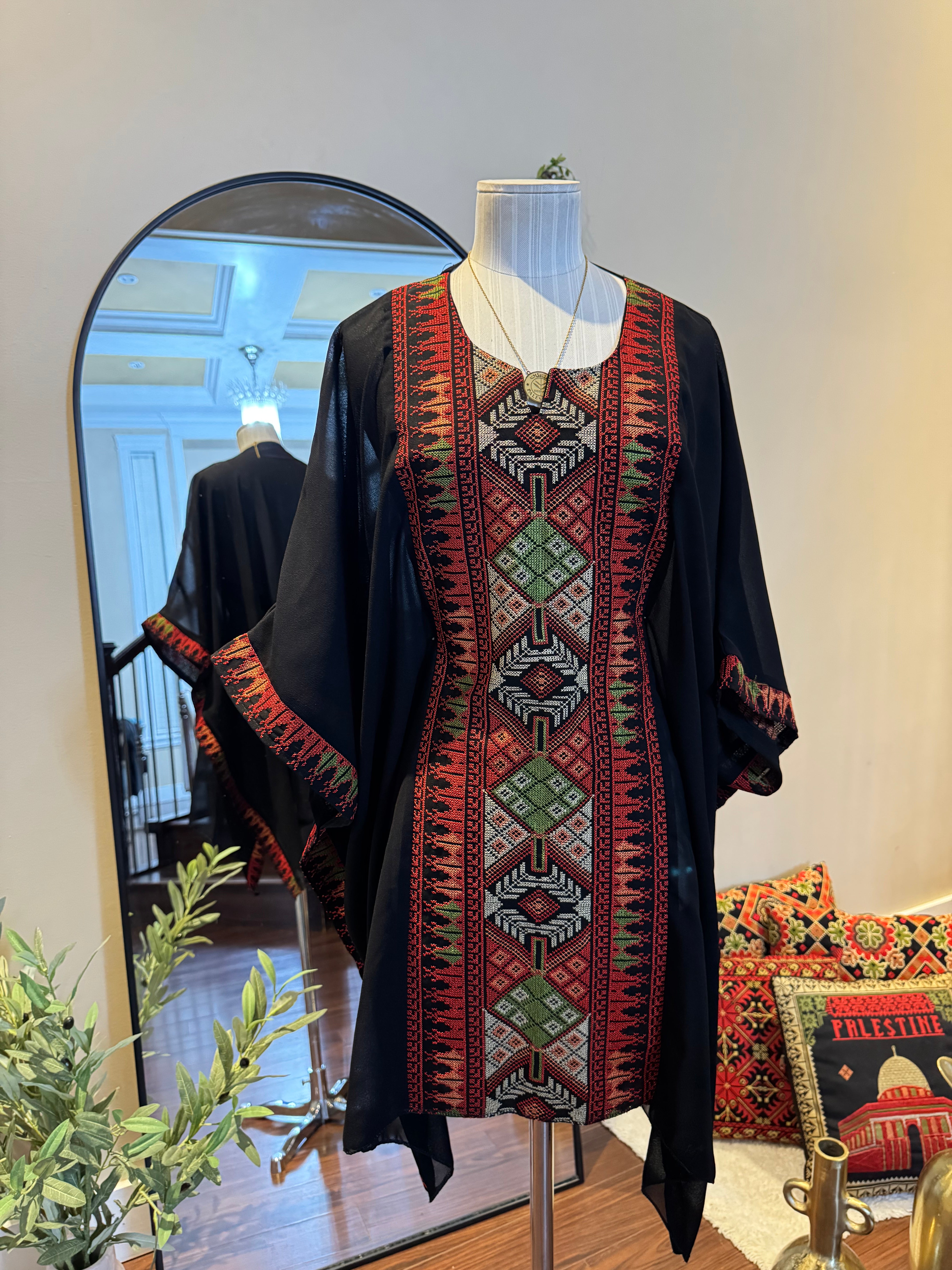 Yashmak Butterfly Embroidery Blouse