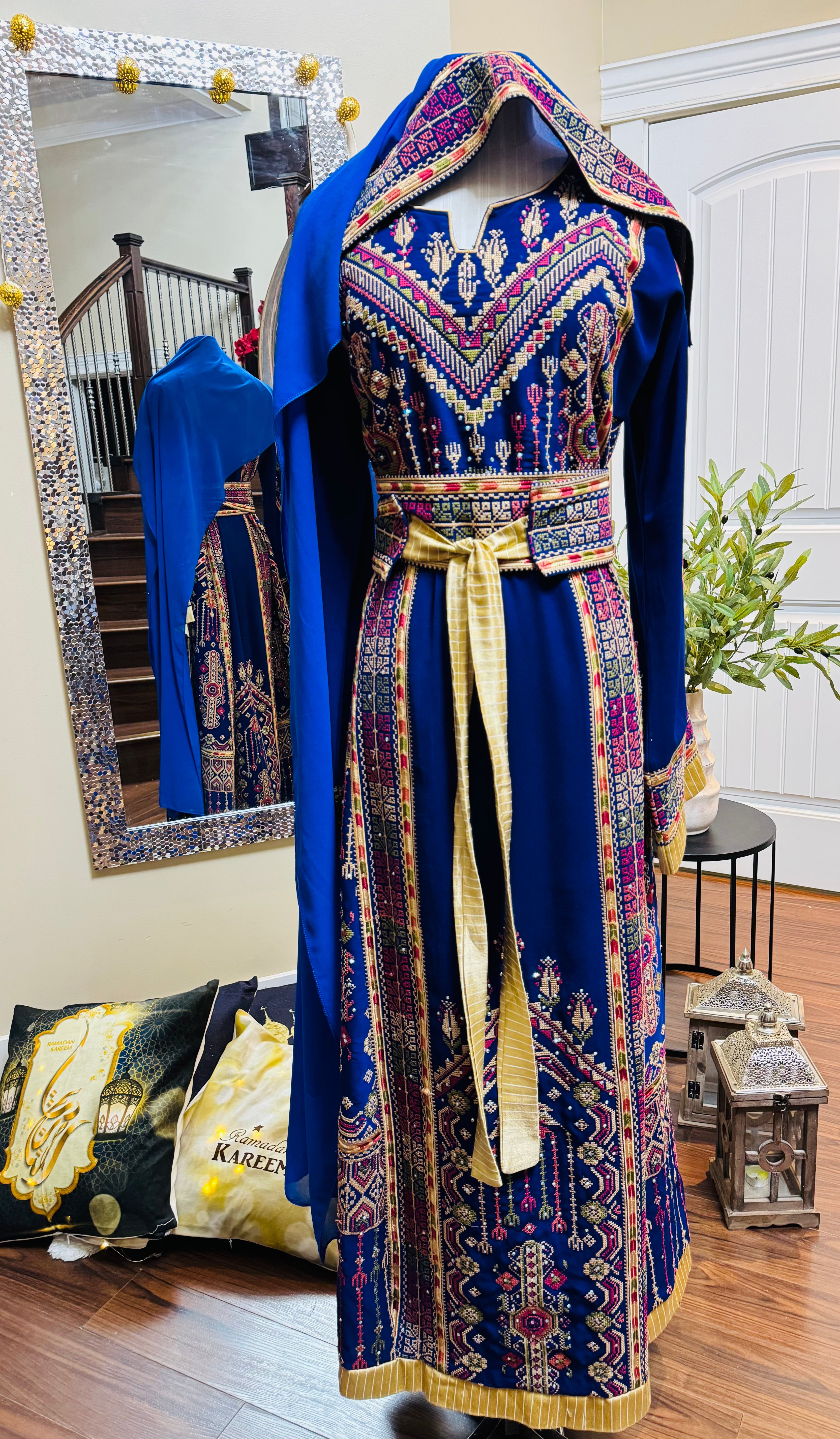 Henna Embroidered Thobe