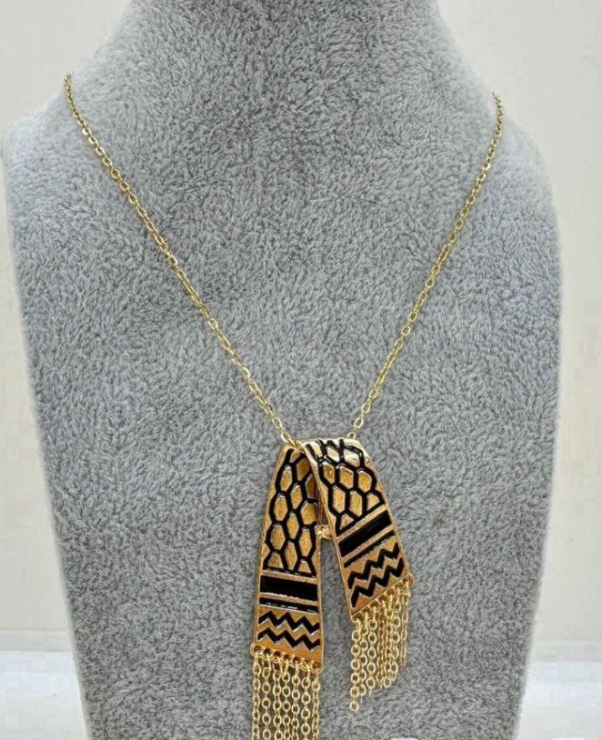 Koffiyeh Pendant Necklace