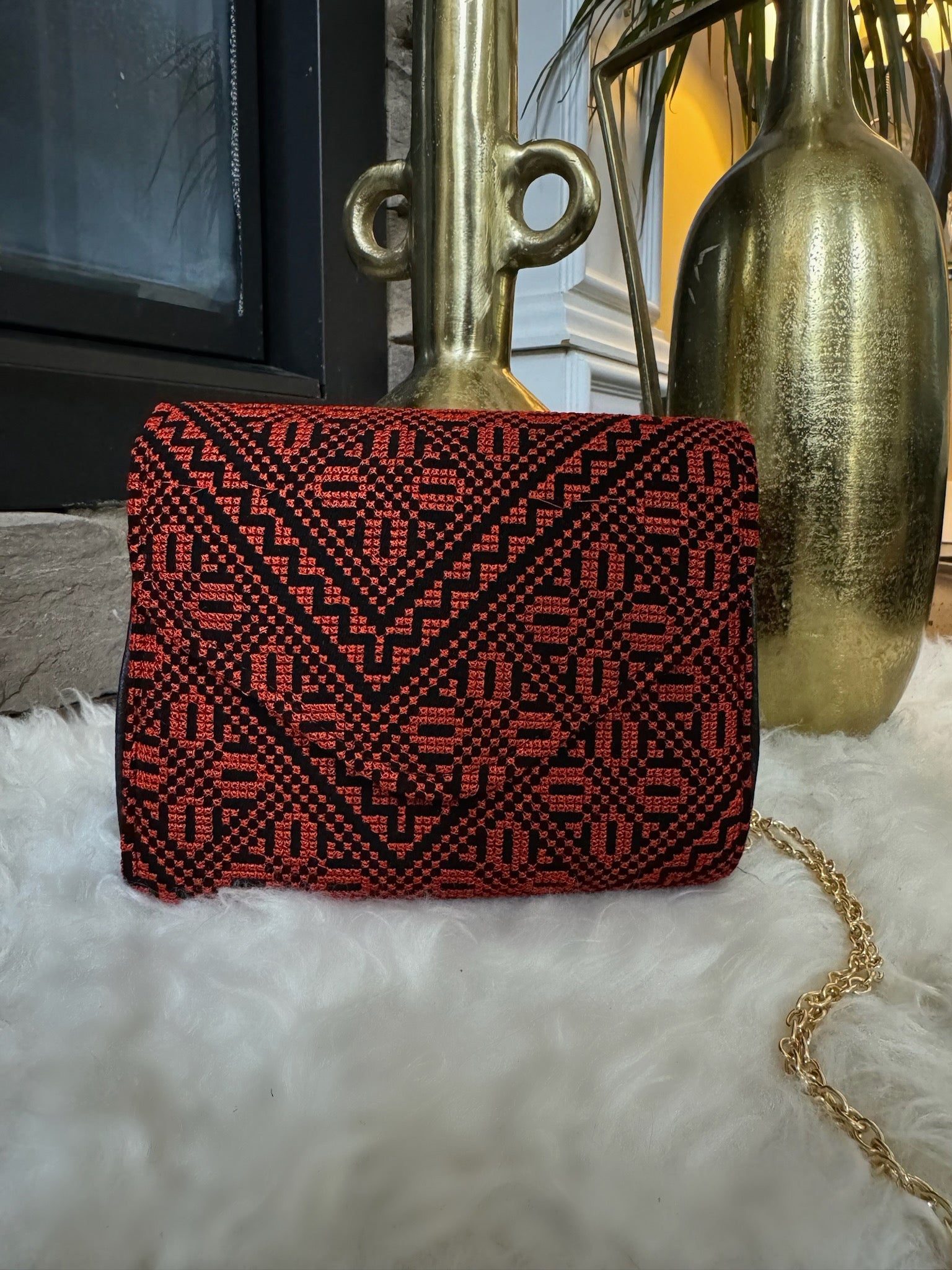 Embroidered Palestinian Hand Bag