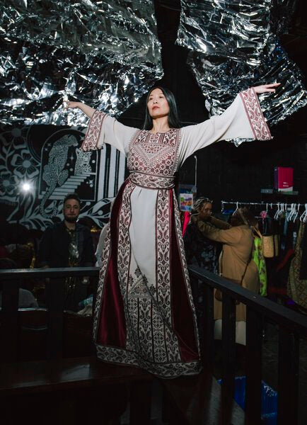 ثوب زهرة فلسطين  Flower of Palestine Dress 🌺