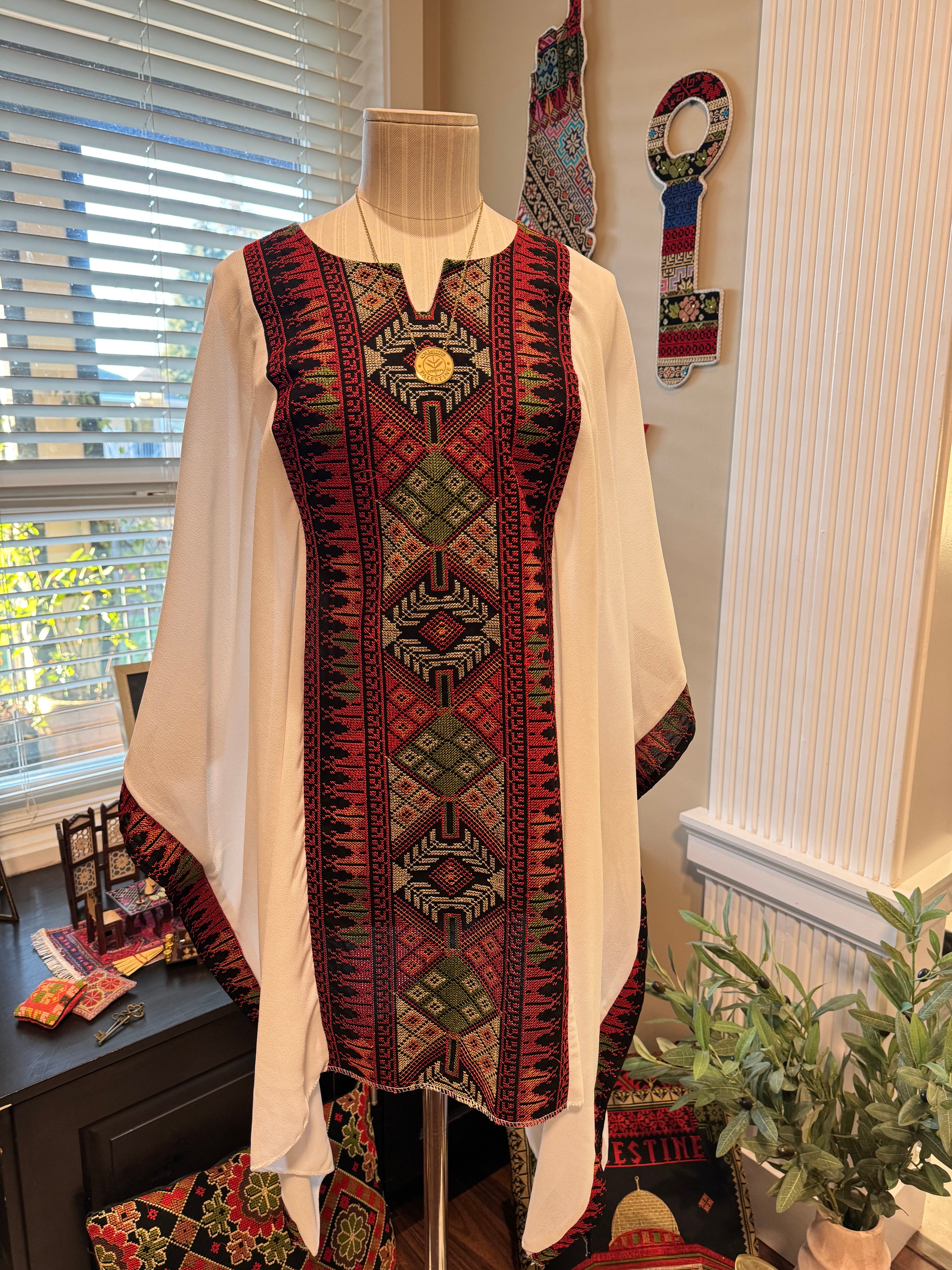 Yashmak Butterfly Embroidery Blouse