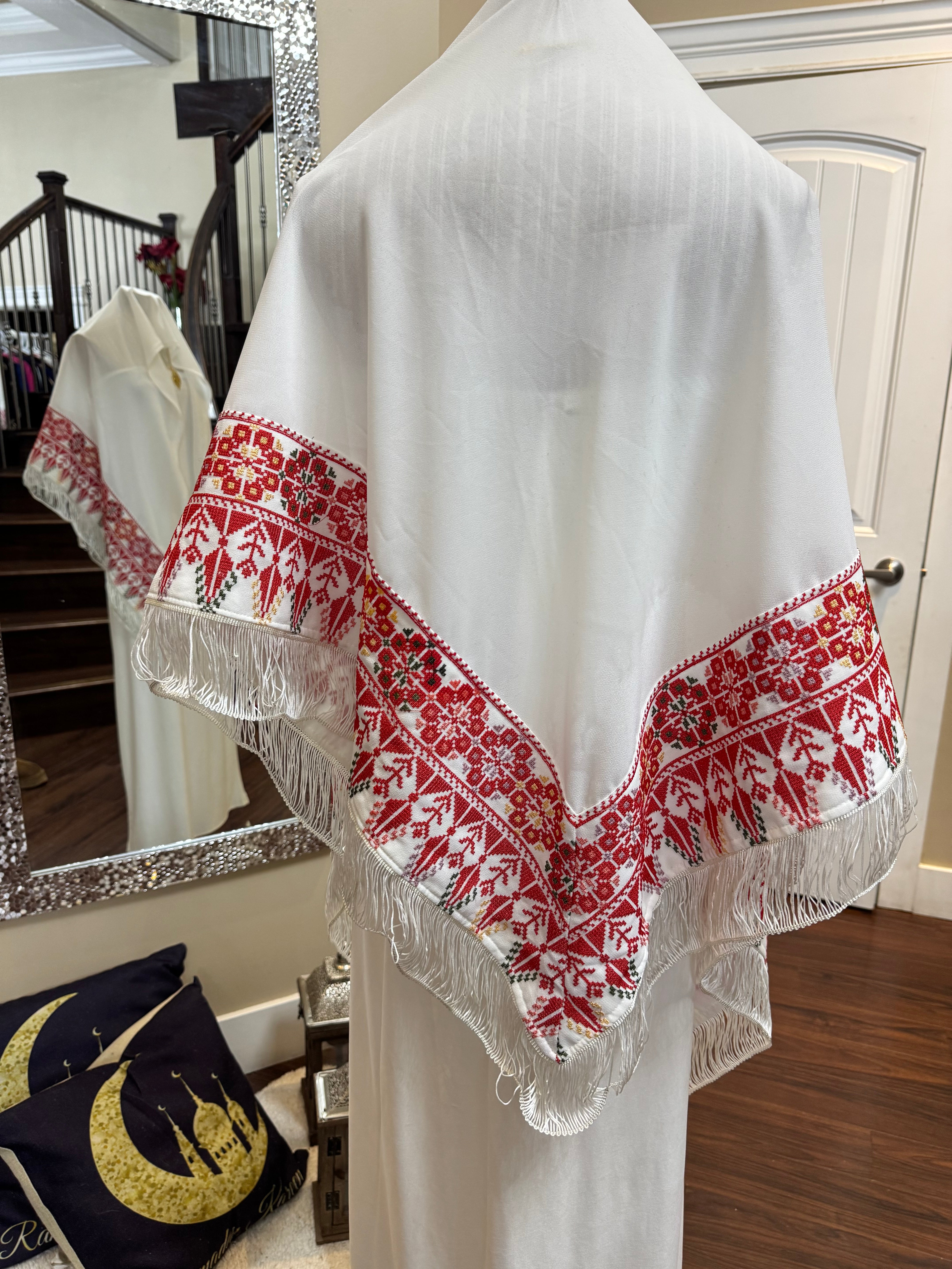 Shawl Palestinian Embroidery Tatreez