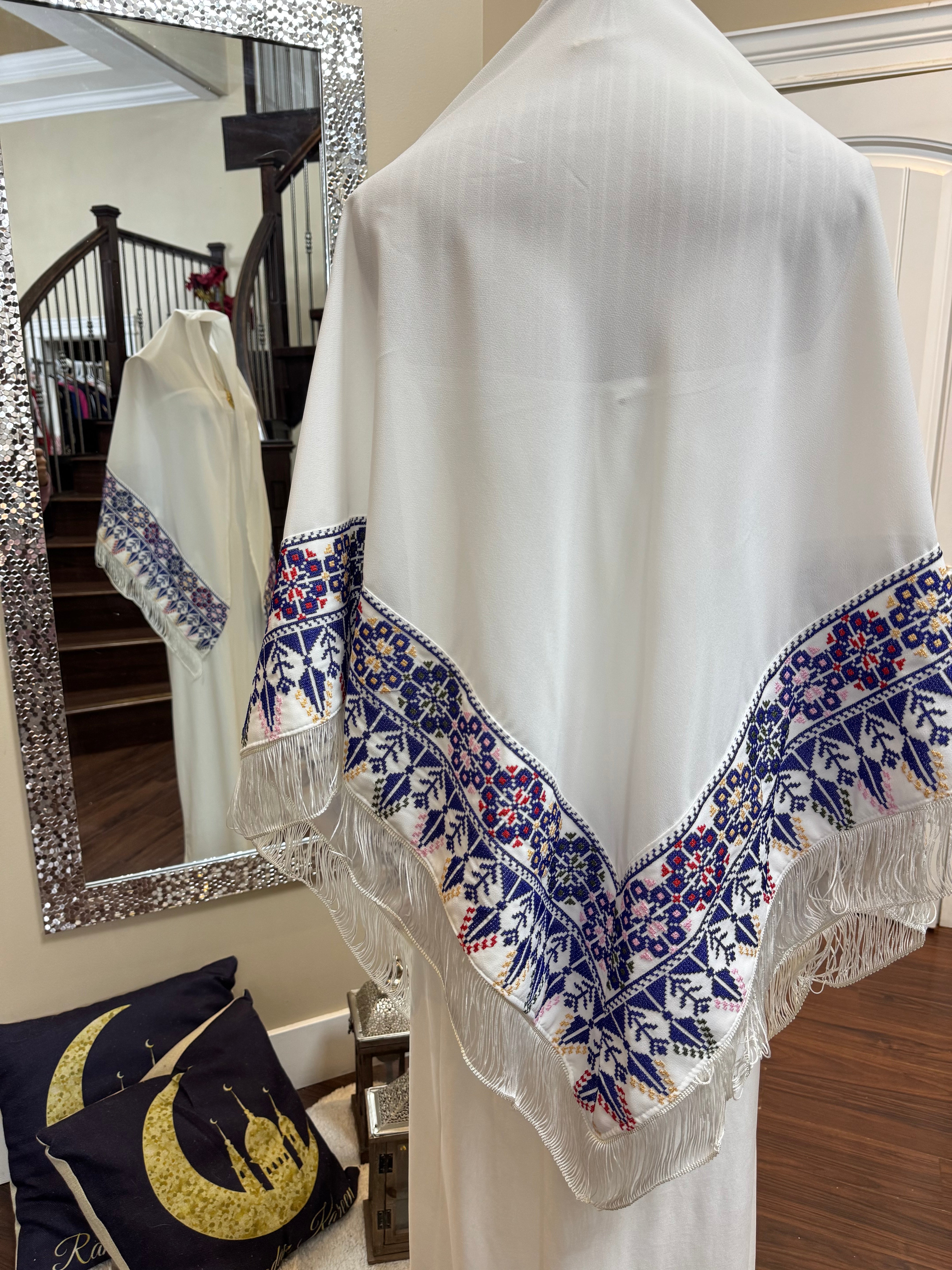 Shawl Palestinian Embroidery Tatreez