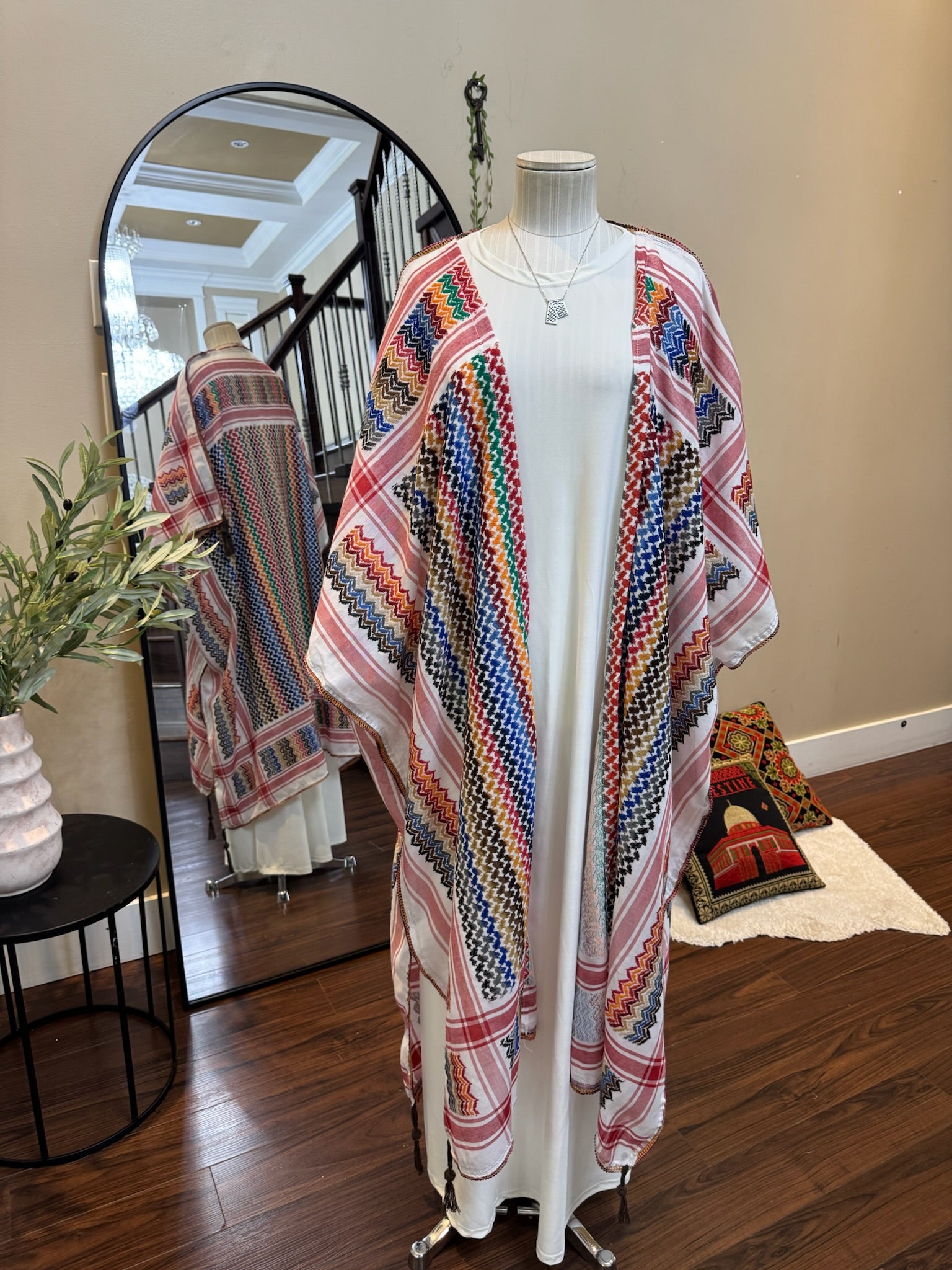 Long Koffiyeh (Bisht) -Multi Color