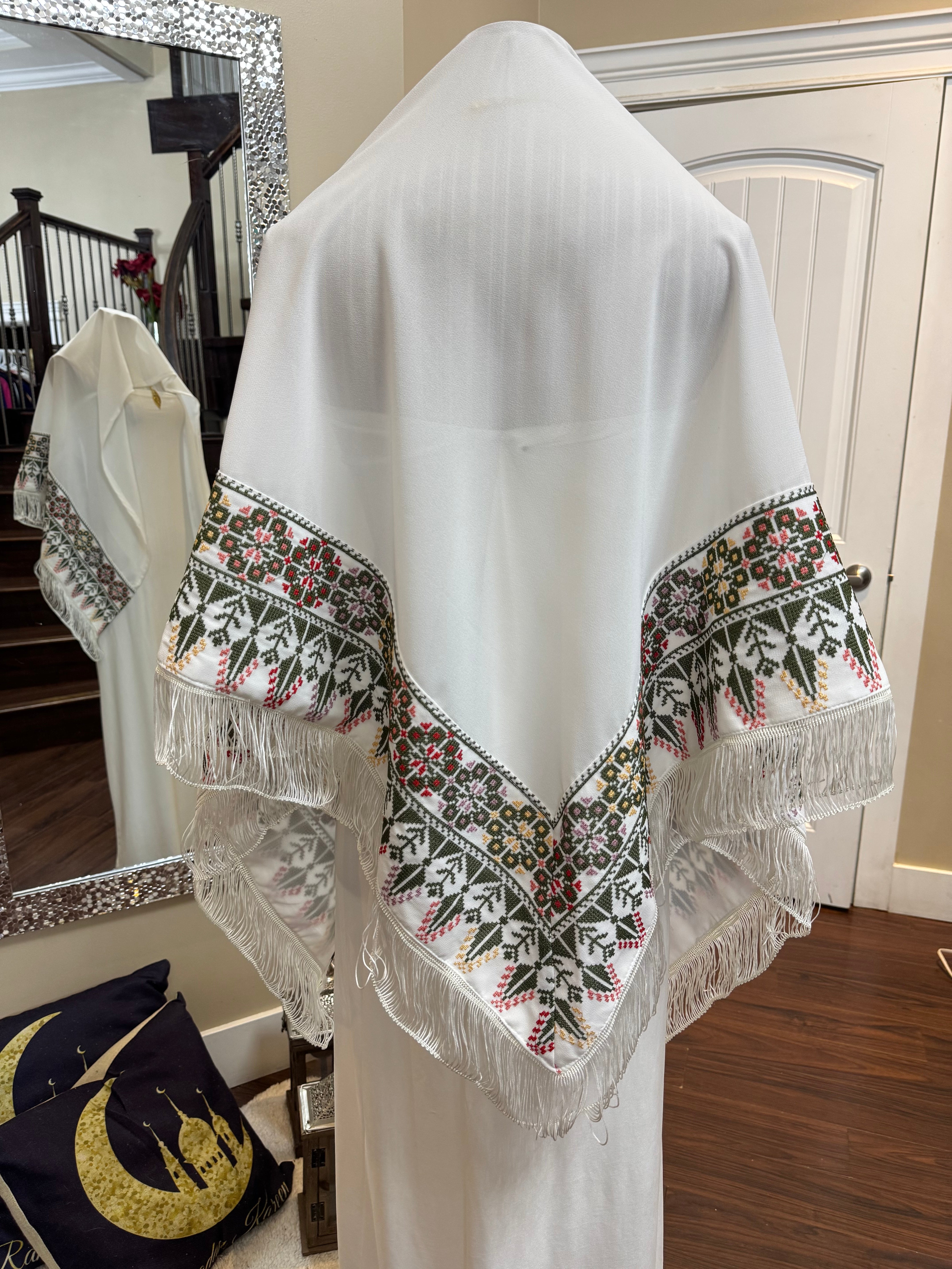 Shawl Palestinian Embroidery Tatreez