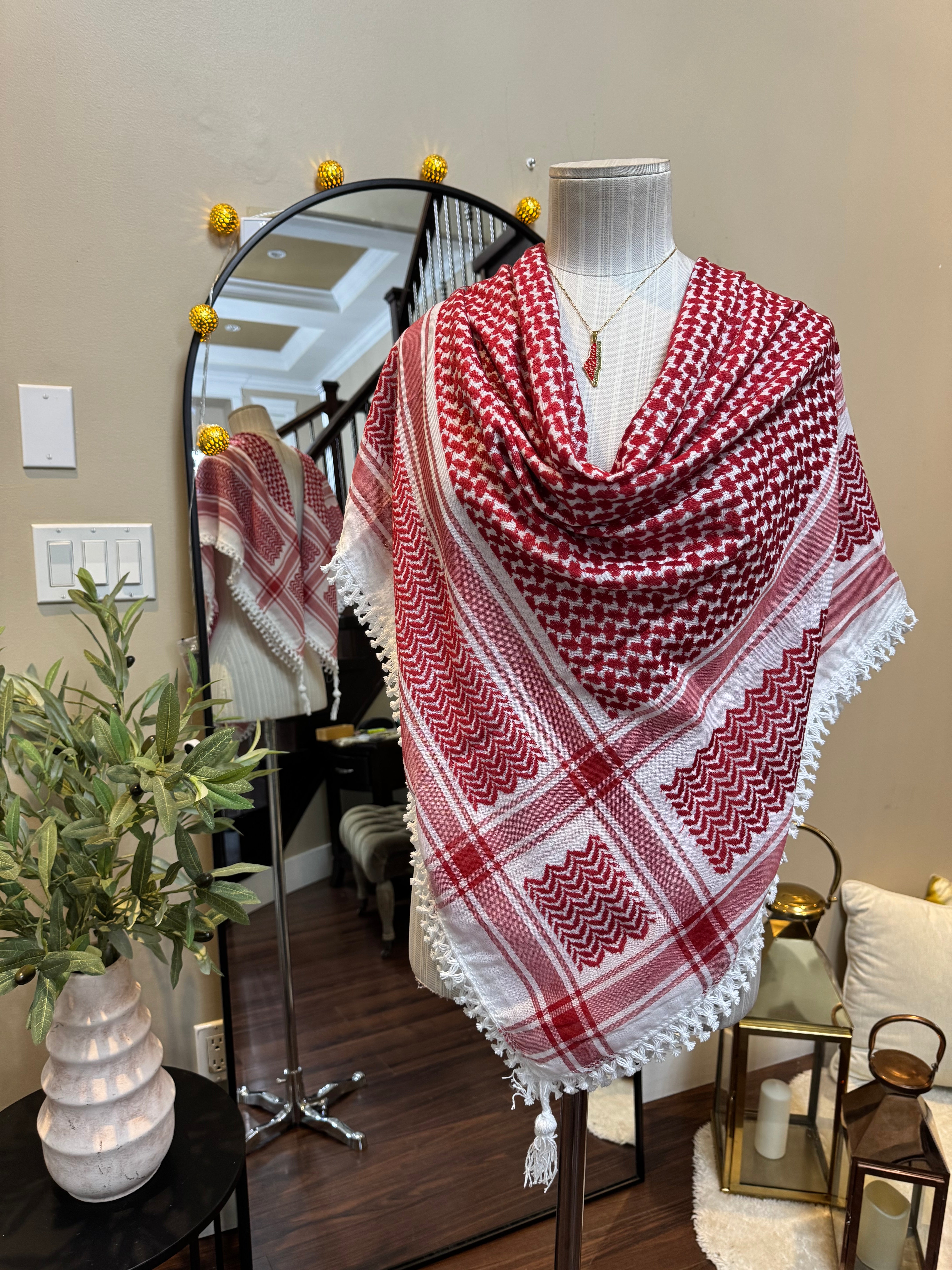 Traditional Shmagh (Red)
