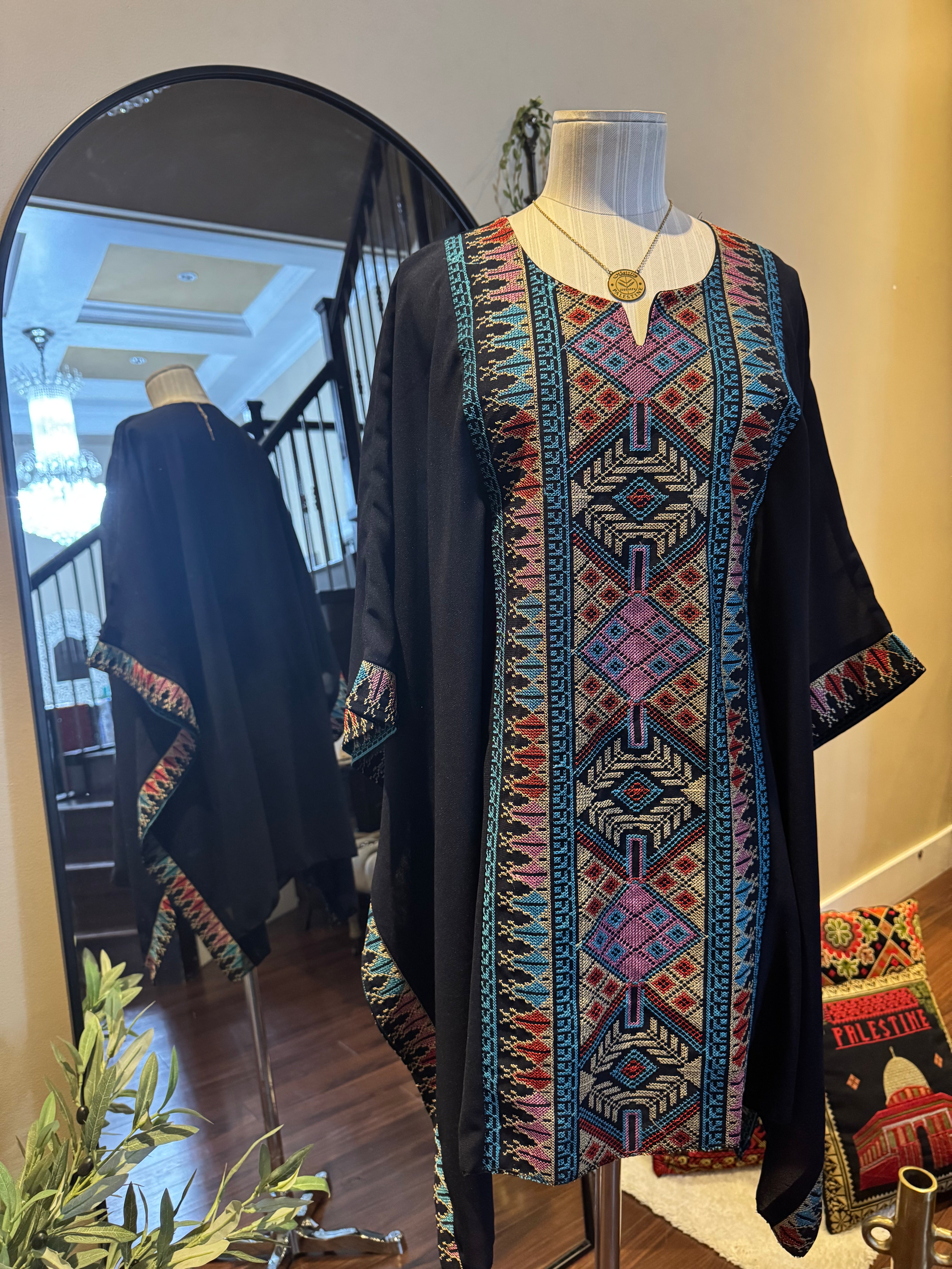 Yashmak Butterfly Embroidery Blouse
