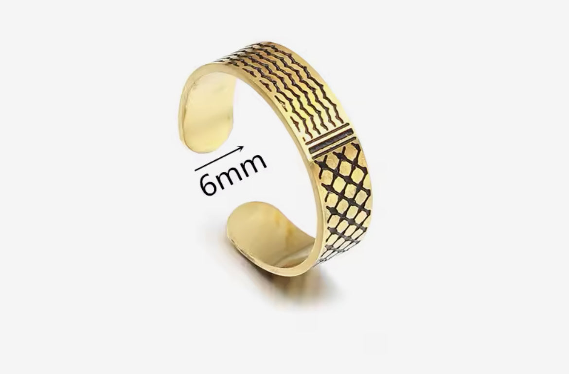 Koffiyeh Ring