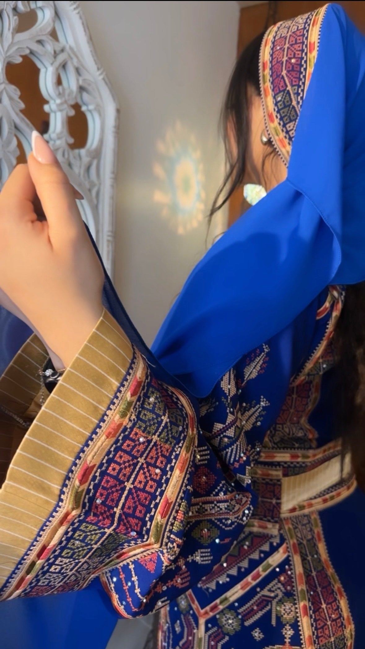 Henna Embroidered Thobe